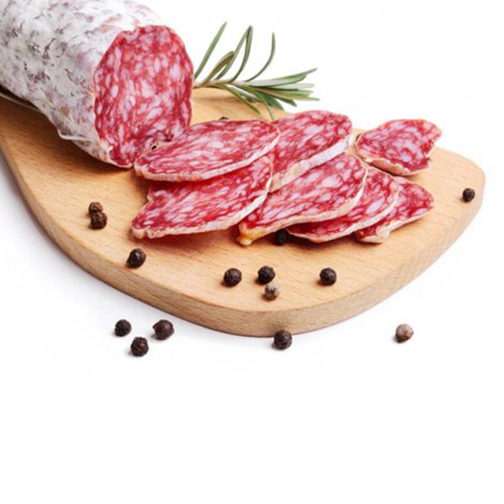 Freshly Sliced Salami