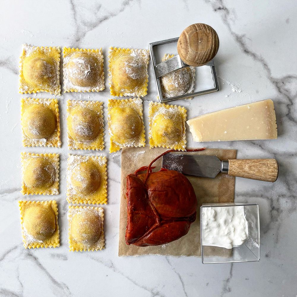 Home-Made Fresh Ravioli and Sauces